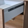 Schreibtisch Büro mit 4 Schubladen, modernes Design, Holz KimDesk Katalog