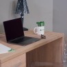Schreibtisch Büro mit 4 Schubladen, modernes Design, Holz KimDesk Lagerbestand