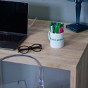 Schreibtisch Büro mit 4 Schubladen, modernes Design, Holz KimDesk Auswahl