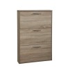 Schuhschrank 3 Türen für 9 Paar Schuhe, platzsparendes Design, Holz KimShoe 3SS Angebot