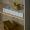 Niedriges Büroregal 3 Fächer 2 verstellbare Einlegeböden Holz Kbook 3SS Lagerbestand