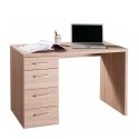 Schreibtisch Büro mit 4 Schubladen, modernes Design, Holz KimDesk Angebot