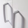 Mehrzweckschrank Wohnzimmer 5 Fächer modernes Design weiß KimSpace 5WS Rabatte
