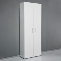 Mehrzweckschrank Wohnzimmer 5 Fächer modernes Design weiß KimSpace 5WS Maße
