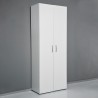 Mehrzweckschrank Wohnzimmer 5 Fächer modernes Design weiß KimSpace 5WS Maße
