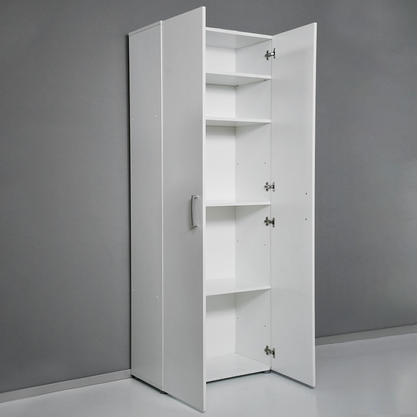 Mehrzweckschrank Wohnzimmer 5 Fächer modernes Design weiß KimSpace 5WS Aktion Mehrzweckschrank Wohnzimmer 5 Fächer modernes Design weiß KimSpace 5WS Aktion