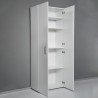 Mehrzweckschrank Wohnzimmer 5 Fächer modernes Design weiß KimSpace 5WS Aktion