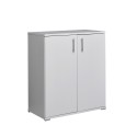 Mehrzweckschrank 2 Fächer modern weiß für Wohnzimmer Büro KimSpace 2WP Angebot