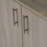 Moderner Holzschrank mit 2 Fächern für Wohnzimmer oder Büro KimSpace 2OP Rabatte