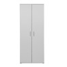 Mehrzweck-Besenhalter Schrank 2 Türen 6 Fächer Weiß KimMopp 6WP Angebot