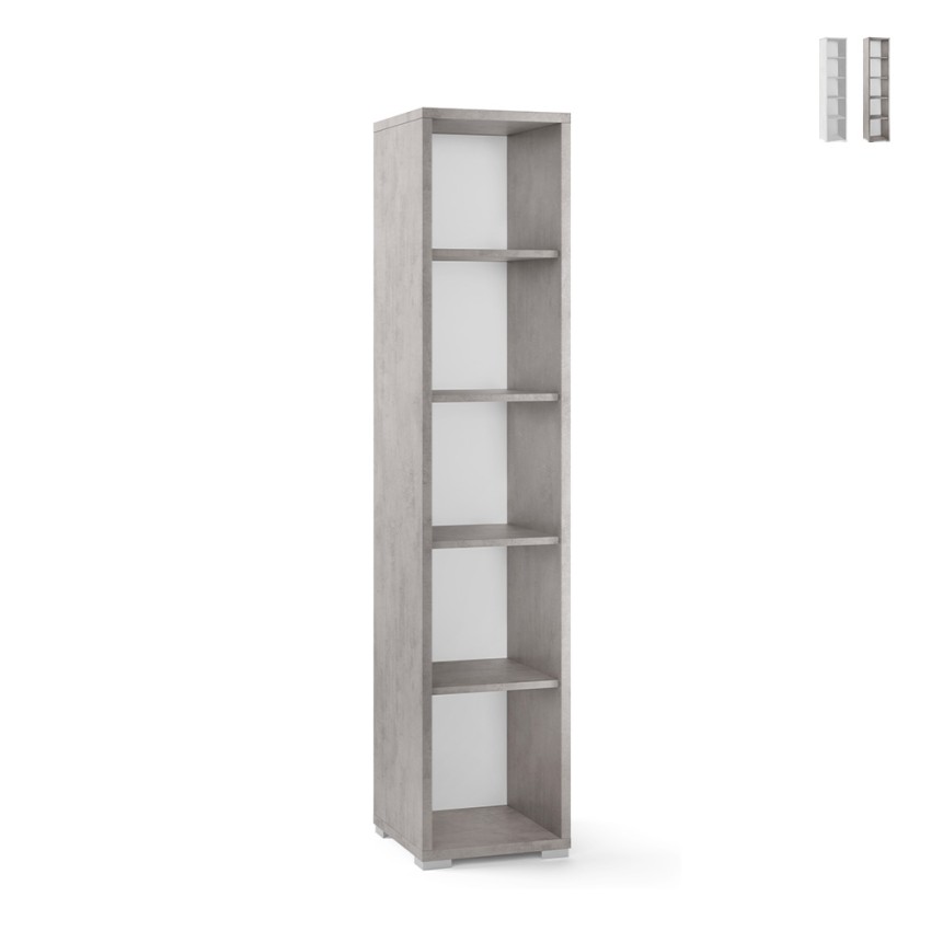 Moderner offener Regal-Turm mit 5 Fächern Lipp Sales Moderner offener Regal-Turm mit 5 Fächern Lipp Sales