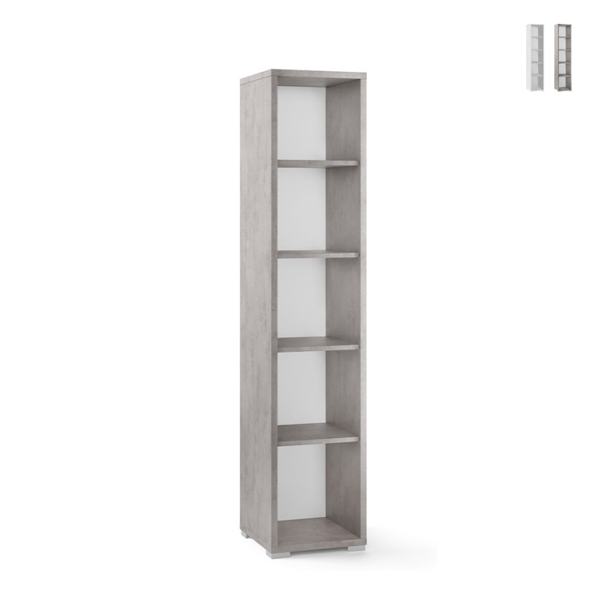 Modernes offenes Mehrzweck-Säulen-Bücherregal 5 Fächer Lipp Sales