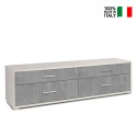 Mobile TV-Schrank mit 4 Schubladen, modernes Design Mila Auswahl