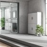 Moderner 4-türiger Sideboard-Schrank für Wohnzimmer Aimée Maße