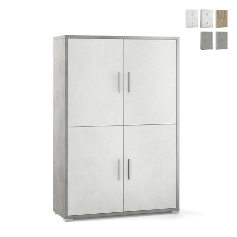 Moderner 4-türiger Sideboard-Schrank für Wohnzimmer Aimée Aktion