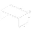 Büroschreibtisch Smart Working Modernes Design Studio Regular 150 Maße