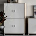 Sideboard Kommode 4 Türen Schrank modernes Wohnzimmer Maray Aktion