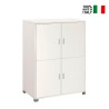 Sideboard Kommode 4 Türen Schrank modernes Wohnzimmer Maray Maße