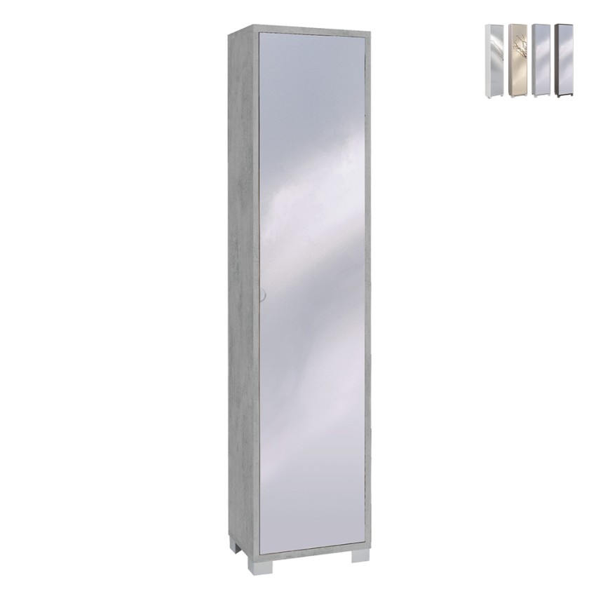 Hochschrank mit Spiegeltür, 4 verstellbare Ablagen Beck Angebot