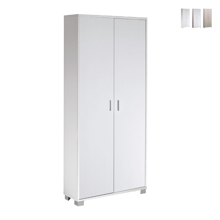Mehrzweckschrank mit 2 Türen und 8 verstellbaren Fächern Natte Angebot