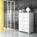 Moderne Design-Kommode 6 Schubladen Wohnzimmer Schlafzimmer Mera 