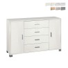 Sideboard Anrichte mit 2 Türen, 4 Schubladen, TV-Möbel Buffet Wohnzimmer Talia Lagerbestand