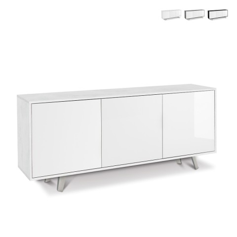 Moderne Anrichte Perth, 3-türig, für Wohnzimmer und Küche Aktion