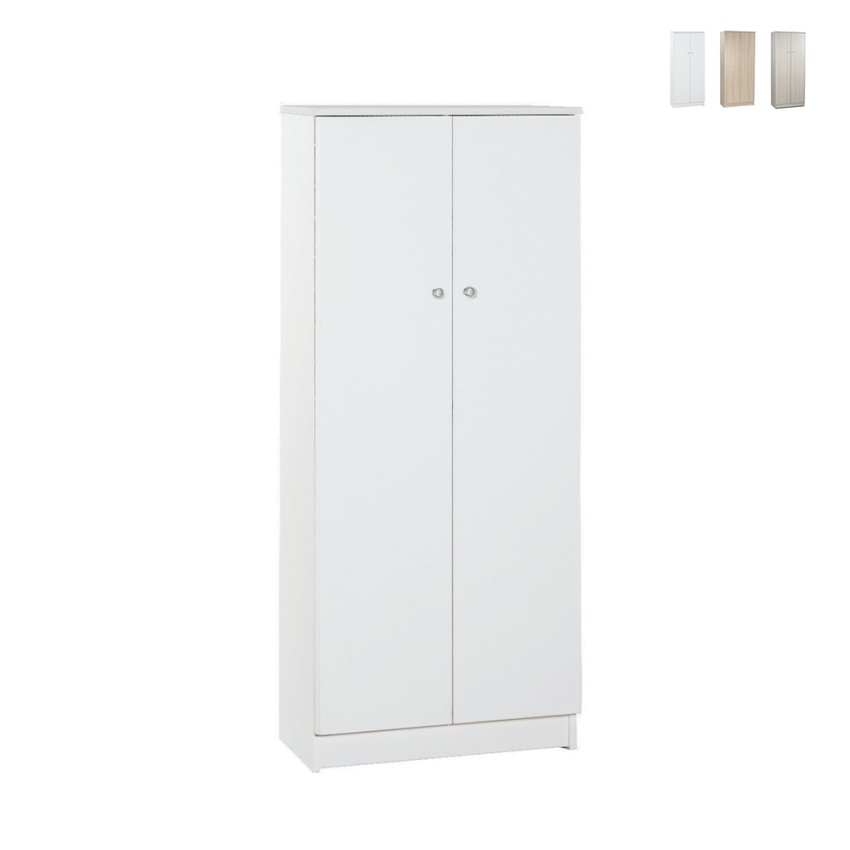 Mehrzweckschrank 2 Türen 3 Regalböden Wohnzimmer Flur Kadir Aktion Mehrzweckschrank 2 Türen 3 Regalböden Wohnzimmer Flur Kadir Aktion
