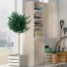 Mehrzweck-Schrank mit 2 Türen, Schublade und 3 Einlegeböden Half Aktion