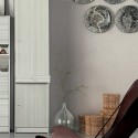Mehrzweck-Schrank mit 2 Türen, Schublade und 3 Einlegeböden Half Eigenschaften