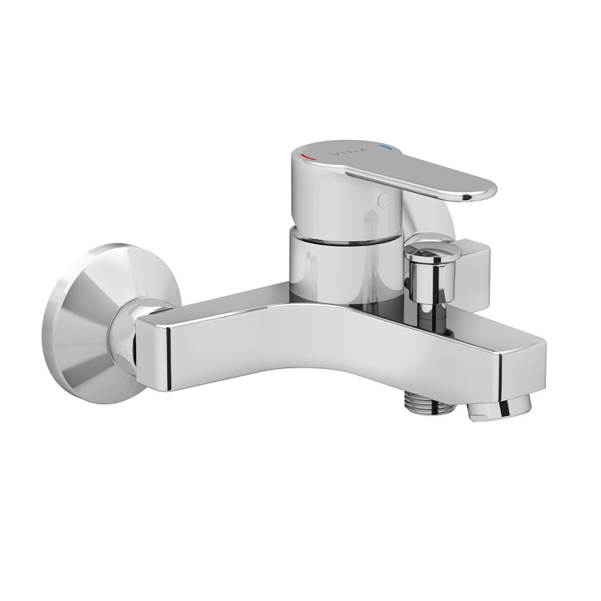 Wandarmatur für Badewannen, 2-Wege, verchromtes Messing, Win S VitrA Aktion Wandarmatur für Badewannen, 2-Wege, verchromtes Messing, Win S VitrA Aktion