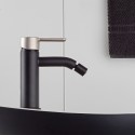 Einhand-Bidetarmatur in mattschwarz Design Mugello Aktion
