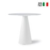 Runder Tisch für draußen Durchmesser 80cm modernes Design Tiffany Round XL 