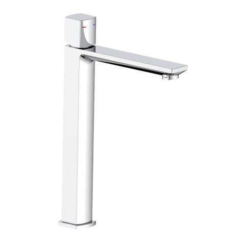 Hoher Waschtischmischer Wasserhahn Modernes Design Chrom Domus Aktion