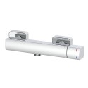 Externer Duschmischer modernes Design 1-Wege-Umsteller verchromt Domus Aktion