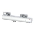Externer Duschmischer modernes Design 1-Wege-Umsteller verchromt Domus Aktion