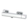 Externer Duschmischer modernes Design 1-Wege-Umsteller verchromt Domus Aktion