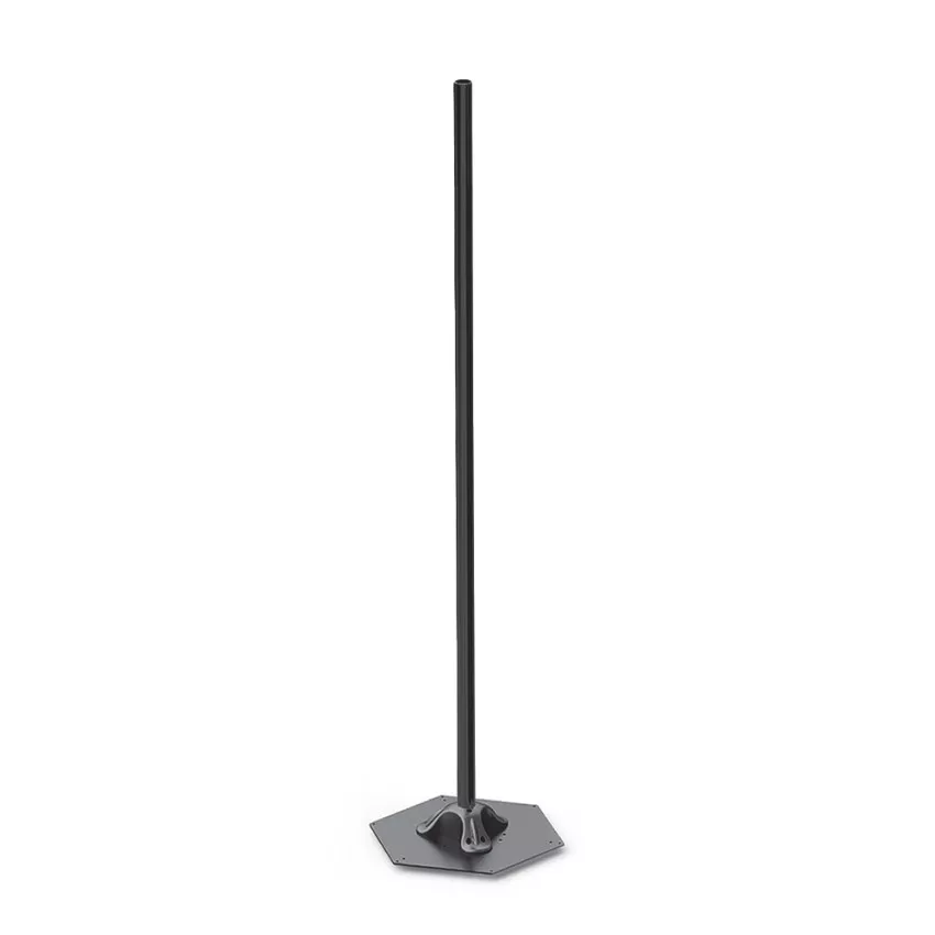 Stützmast mit Sockel für Lampen Serie Iris Lucciola Aaren Hot-Top Elegance Aktion Stützmast mit Sockel für Lampen Serie Iris Lucciola Aaren Hot-Top Elegance Aktion