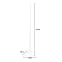 Stützmast mit Sockel für Lampen Serie Iris Lucciola Aaren Hot-Top Elegance Angebot