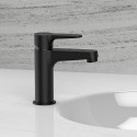 Schwarzer Waschbeckenarmatur im modernen Design Aurora Aktion
