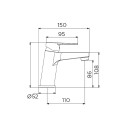 Moderne Design-Armatur für Waschbecken Küche Bad Hellis Angebot