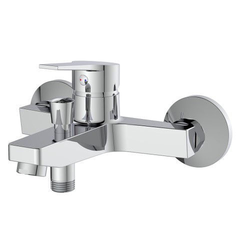 Badewannenarmatur mit modernem Design, 2-Wege-Umschalter Hellis Aktion