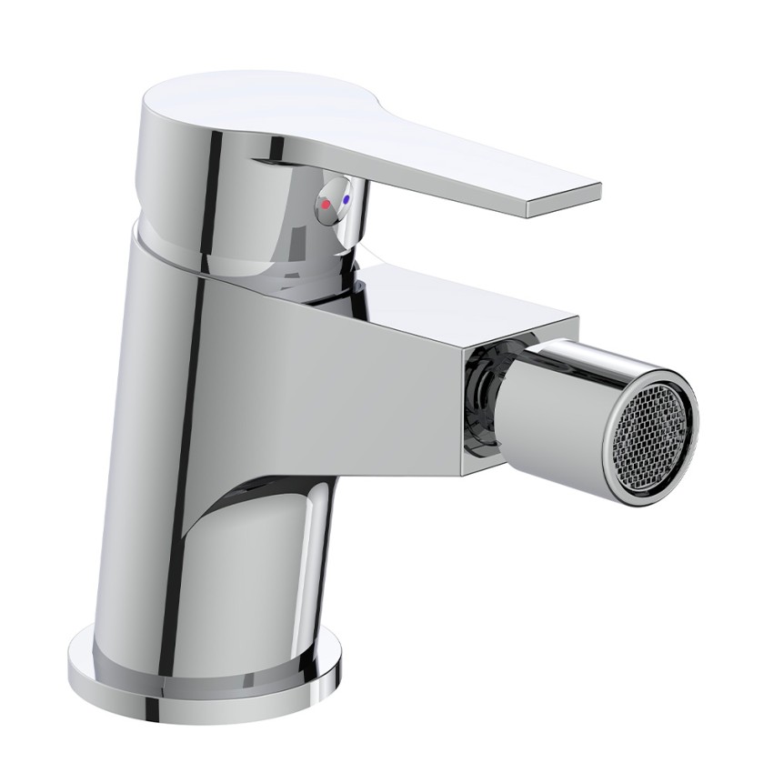 Chrom-Armatur für Bidet im modernen Design Hellis Aktion