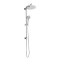 Duschsäule mit 25cm Kopfbrause und Handbrause, doppelte Installation Margarita Aktion