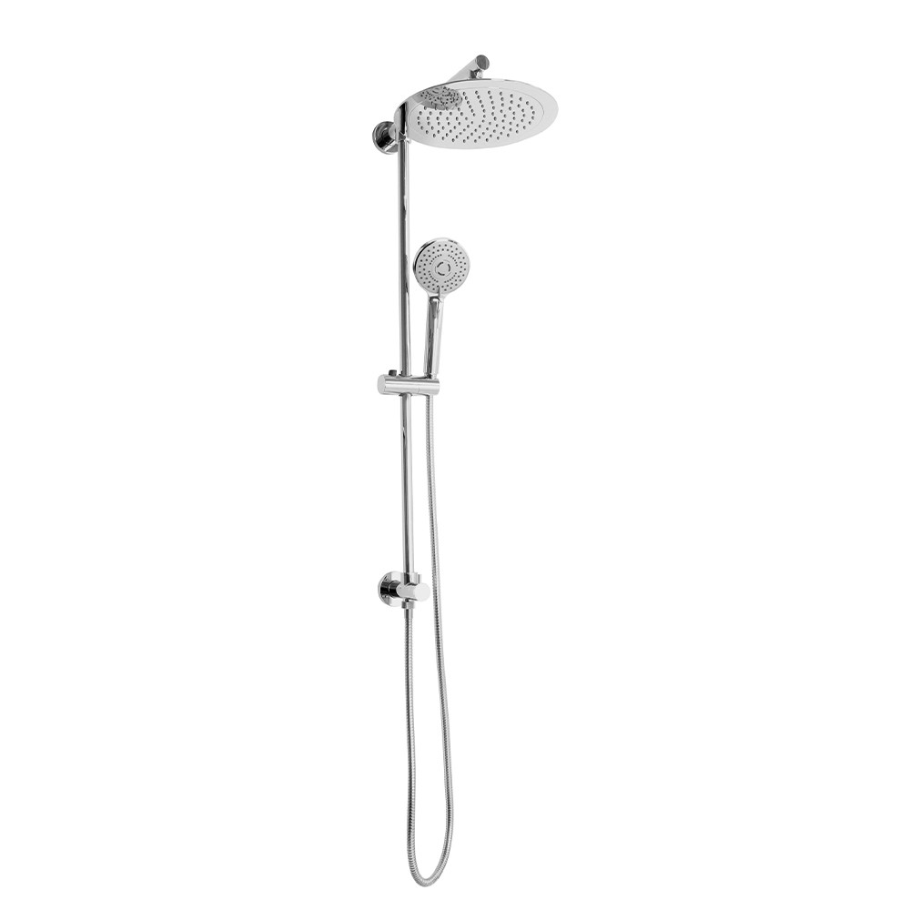 Duschsäule mit 25cm Kopfbrause und Handbrause, doppelte Installation Margarita