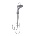 Moderne Duschsäule mit Ø 20 cm Kopfbrause und 5-Funktions-Handbrause Gru Aktion