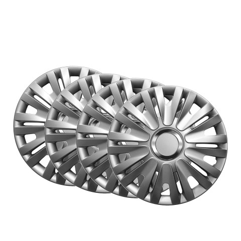 Set aus 4 universellen Radzierblenden 13'' in verchromtem ABS Topaz Aktion
