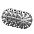 Set aus 4 universellen Radzierblenden 14'' in verchromtem ABS Topaz Aktion