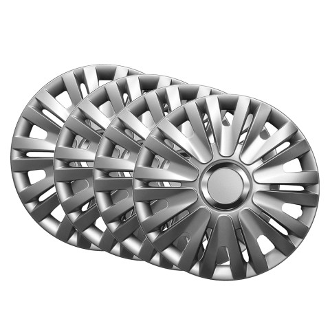 4er-Set universelle Radzierblenden 16'' in ABS verchromt Topaz Aktion