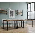 Ausziehbarer Konsolentisch im modernen Design 90x40-288cm Holz Metall Asia Oak Katalog